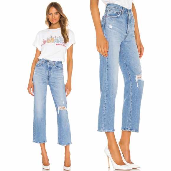 Levi's Denim - LEVI’S Ribcage Tango Fade High Rise Straight 24